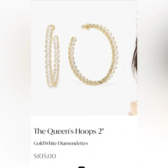 Melinda Maria hoops - Picture 1 of 3